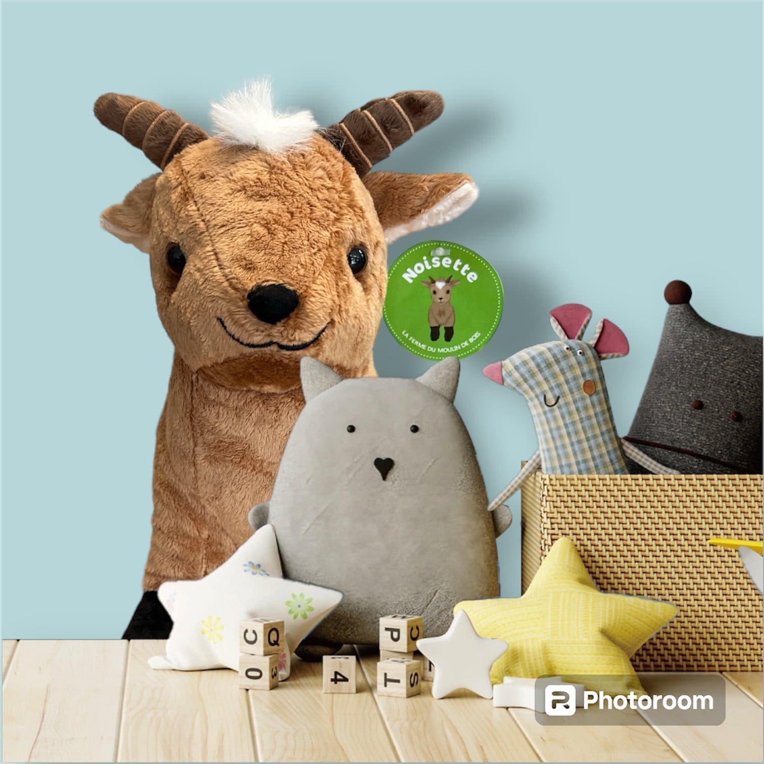 Peluche Noisette – vue 1